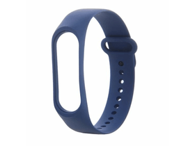 Gigapack Xiaomi Mi Band 3/4 Szilikon pótszíj, sötétkék (138840) Gigapack Xiaomi Mi Band 3/4 Szilikon pótszíj, sötétkék (138840)