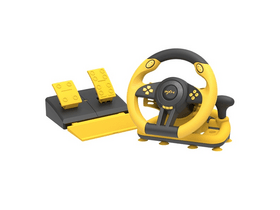 PXN V3 Pro Gaming kormány + pedálok + váltó, sárga PXN V3 Pro Gaming kormány + pedálok + váltó, sárga