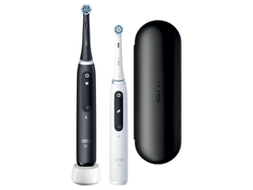 Oral-B iO 5 Elektromos Fogkefe, fekete + fehér Oral-B iO 5 Elektromos Fogkefe, fekete + fehér