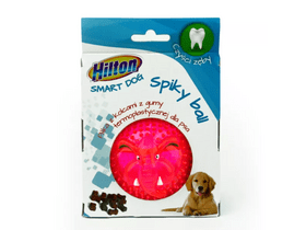 Hilton Smart Dog Spiky Ball interaktív kutyajáték, rózsaszín Hilton Smart Dog Spiky Ball interaktív kutyajáték, rózsaszín