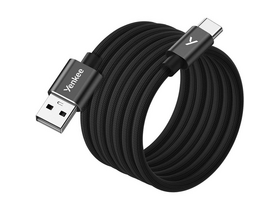 Yenkee YCU 04 BK USB-A – USB-C mágneses kábel, fekete
