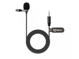 Sbox PM-402 Lavalier csíptethető mikrofon Sbox PM-402 Lavalier csíptethető mikrofon