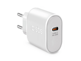 SBS 20W USB-C adapter za napajanje, bijeli (TETR1CPD20) SBS 20W USB-C adapter za napajanje, bijeli (TETR1CPD20)