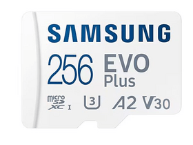Samsung MB-MC256SA/EU EVO Plus microSD kartica, 256GB Samsung MB-MC256SA/EU EVO Plus microSD kartica, 256GB