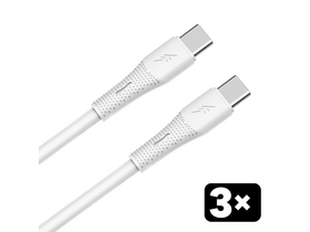 Avax CB4307 60W USB-C kábel, 3 db Avax CB4307 60W USB-C kábel, 3 db