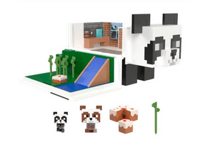 Minecraft Mob Head Minies Panda Játékszett (HLL25) Minecraft Mob Head Minies Panda Játékszett (HLL25)