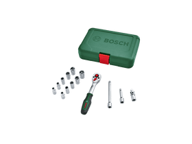 Bosch set nasadnih ključeva s račvastim mehanizmom 1/4, 14 dijelova (1600A02BY0) Bosch set nasadnih ključeva s račvastim mehanizmom 1/4, 14 dijelova (1600A02BY0)