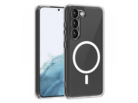 Cellect Samsung S23 Plus TPU+PC Magnetni silikoni, prozirni Cellect Samsung S23 Plus TPU+PC Magnetni silikoni, prozirni