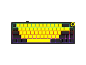 Lorgar KBP70MW Billentyűzet, sárga (LRG-KBP70MW-YL-US)