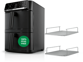 Bosch MAFD661B4 Serie 6 Kétfiókos emeletes airfryer Bosch MAFD661B4 Serie 6 Kétfiókos emeletes airfryer