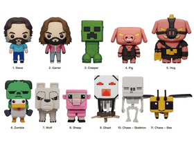 Minecraft Movie Bag Clip meglepetésfigura, 6 cm (37035) Minecraft Movie Bag Clip meglepetésfigura, 6 cm (37035)