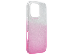 Gigapack Apple iPhone 16 Pro Szilikon tok, átlátszó/rózsaszín (160074) Gigapack Apple iPhone 16 Pro Szilikon tok, átlátszó/rózsaszín (160074)