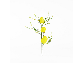 Family 57965A Húsvéti csillámos tojásfa ág, sárga Family 57965A Húsvéti csillámos tojásfa ág, sárga