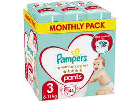 Pampers Premium Care pelene za hlače, S3, 144 kom Pampers Premium Care pelene za hlače, S3, 144 kom