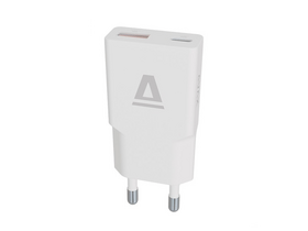 Avax CH641W Nano Slim 30W USB-C+USB-A töltőadapter, fehér