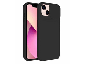 Szilikon fekete Apple iPhone 15 Plus