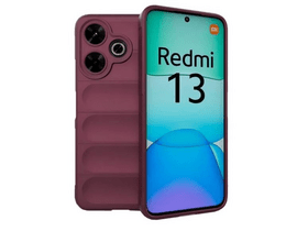 Gigapack Xiaomi Redmi 13 Szilikon tok, bordó (159542)