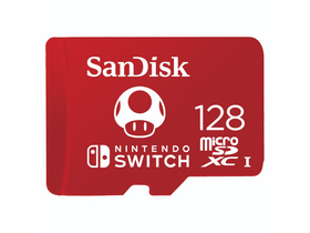 SanDisk Nintendo Switch microSDXC kártya, 128 GB (183552) SanDisk Nintendo Switch microSDXC kártya, 128 GB (183552)