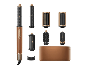 Forrólevegős hajformázó,barna/arany Forrólevegős hajformázó,barna/arany