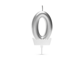 Family 56183-0 Tortagyertya szám, ezüst Family 56183-0 Tortagyertya szám, ezüst
