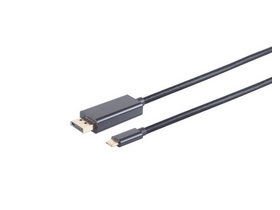 VIVA USB-C - DisplayPort adapter kabel, 1,8 m (10-62185) VIVA USB-C - DisplayPort adapter kabel, 1,8 m (10-62185)