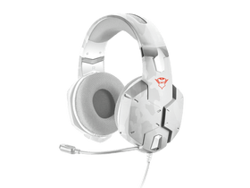 Trust GXT 322W Carus Gaming Headset, Fehér (20864)