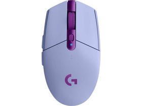 Logitech G305 X Superlight Gamer egér, lila (910-007755)