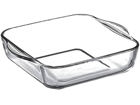 Borcam Jénai hőálló szögletes sütőtál, 3.2L (59024)