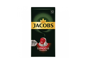 Jacobs Lungo 6 Classico Kávékapszula, 10 db