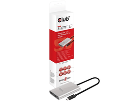 Club 3D CSV-1577 Thunderbolt 3 - Dual DisplayPort 1.2 Adapter Club 3D CSV-1577 Thunderbolt 3 - Dual DisplayPort 1.2 Adapter