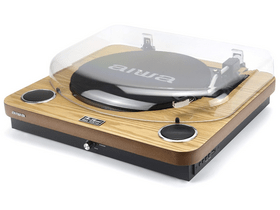 Aiwa LPS-25WD Lemezjátszó, fa Aiwa LPS-25WD Lemezjátszó, fa