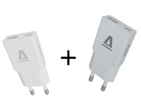 Avax CH641W & CH641LB 30W GaN USB-C + USB-A Gyorstöltő szett