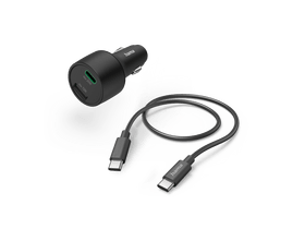 Hama 201693 USB-C + USB-A PD/QC 32W auto punjač Hama 201693 USB-C + USB-A PD/QC 32W auto punjač