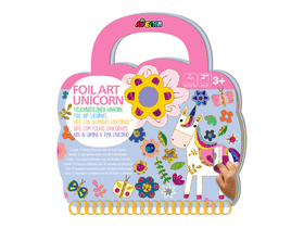 Avenir Foil tehnika knjiga s naljepnicama , jednorozi (CH231921) Avenir Foil tehnika knjiga s naljepnicama , jednorozi (CH231921)