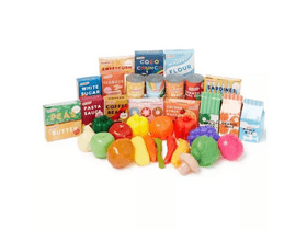 Casdon Élelmiszer játékkészlet, 36 darabos (61750) Casdon Élelmiszer játékkészlet, 36 darabos (61750)