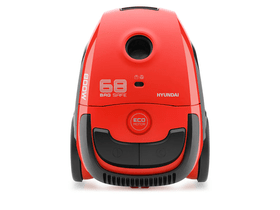 Porzsákos porszívó, piros, 800W