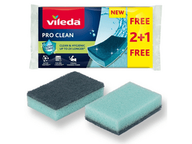 Vileda Pro Clean mosogatószivacs, 3 db (179248)