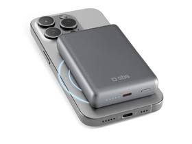 SBS MagSafe 10.000 mAh PowerBank, szürke (TEBB10000MAGSLIM) SBS MagSafe 10.000 mAh PowerBank, szürke (TEBB10000MAGSLIM)
