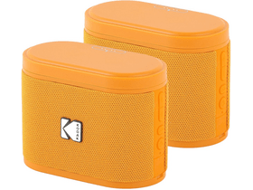 Kodak Soundbrix hordozható hangszóró, 2 db, narancssárga (KO-BRIXOR2) Kodak Soundbrix hordozható hangszóró, 2 db, narancssárga (KO-BRIXOR2)