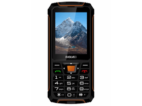 Evolveo StrongPhone Z6 Mobiltelefon, fekete/narancssárga Evolveo StrongPhone Z6 Mobiltelefon, fekete/narancssárga