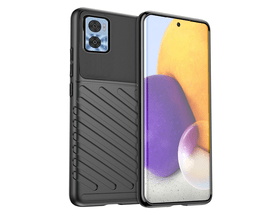 Szilikon tok fekete Motorola Moto E22i