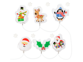 Family 58568B Karácsonyi LED-es fényfüzér ablakmatrica Family 58568B Karácsonyi LED-es fényfüzér ablakmatrica