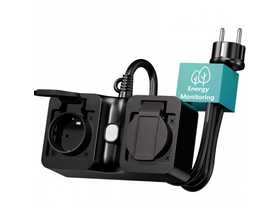 Meross dupla kültéri teljesítménymérős hosszabbító, 1,5m (MOP320MA-EU) Meross dupla kültéri teljesítménymérős hosszabbító, 1,5m (MOP320MA-EU)