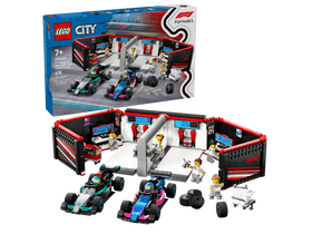 LEGO® City F1® garaža, Mercedes-AMG i Alpine automobili (60444) LEGO® City F1® garaža, Mercedes-AMG i Alpine automobili (60444)