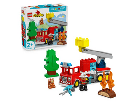 LEGO® DUPLO® Városi kalandok Tűzoltóautó tömlővel és tűzoltóval (10473)