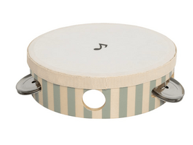 Jabadabado Pasztell zöld csörgődob gyerekhangszer (T320)