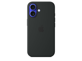 iPhone 16 Silic. Case with MagS. - Black