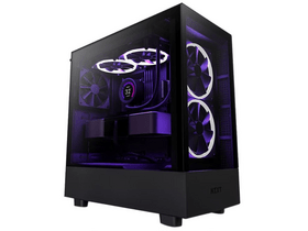 NZXT H5 Elite Számítógépház, fekete (CC-H51EB-01) NZXT H5 Elite Számítógépház, fekete (CC-H51EB-01)