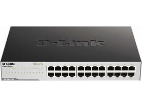 Switch,24x1000Mbps,Fémház,Asztali,Rackes
