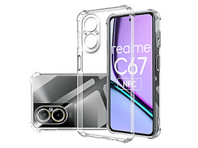 Gigapack Realme C67 4G Szilikon tok, átlátszó (155498)